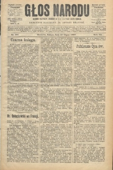 Głos Narodu : dziennik polityczny, założony w roku 1893 przez Józefa Rogosza (wydanie poranne). 1903, nr 201