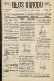 Głos Narodu : dziennik polityczny, założony w roku 1893 przez Józefa Rogosza (wydanie poranne). 1903, nr 209