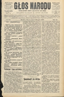 Głos Narodu : dziennik polityczny, założony w roku 1893 przez Józefa Rogosza (wydanie poranne). 1903, nr 211