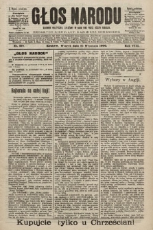 Głos Narodu : dziennik polityczny, założony w roku 1893 przez Józefa Rogosza (wydanie południowe). 1900, nr 218