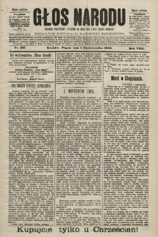 Głos Narodu : dziennik polityczny, założony w roku 1893 przez Józefa Rogosza (wydanie południowe). 1900, nr 227
