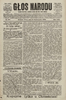Głos Narodu : dziennik polityczny, założony w roku 1893 przez Józefa Rogosza (wydanie południowe). 1900, nr 240