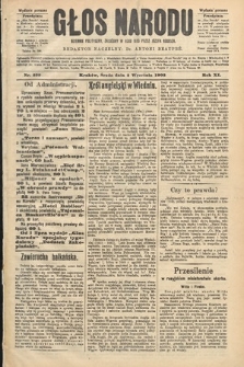 Głos Narodu : dziennik polityczny, założony w roku 1893 przez Józefa Rogosza (wydanie poranne). 1903, nr 239