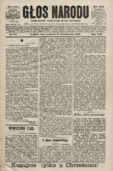 Głos Narodu : dziennik polityczny, założony w roku 1893 przez Józefa Rogosza (wydanie południowe). 1900, nr 244