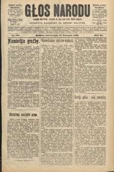 Głos Narodu : dziennik polityczny, założony w roku 1893 przez Józefa Rogosza (wydanie poranne). 1903, nr 249