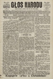 Głos Narodu : dziennik polityczny, założony w roku 1893 przez Józefa Rogosza (wydanie południowe). 1900, nr 247