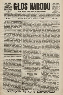 Głos Narodu : dziennik polityczny, założony w roku 1893 przez Józefa Rogosza (wydanie południowe). 1900, nr 249
