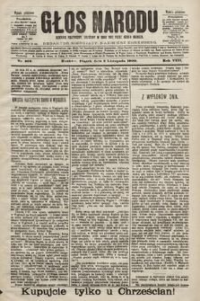 Głos Narodu : dziennik polityczny, założony w roku 1893 przez Józefa Rogosza (wydanie południowe). 1900, nr 250