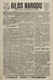 Głos Narodu : dziennik polityczny, założony w roku 1893 przez Józefa Rogosza (wydanie południowe). 1900, nr 252