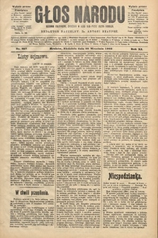 Głos Narodu : dziennik polityczny, założony w roku 1893 przez Józefa Rogosza (wydanie poranne). 1903, nr 257