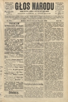 Głos Narodu : dziennik polityczny, założony w roku 1893 przez Józefa Rogosza (wydanie poranne). 1903, nr 266