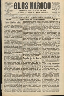 Głos Narodu : dziennik polityczny, założony w roku 1893 przez Józefa Rogosza (wydanie poranne). 1903, nr 276