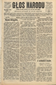 Głos Narodu : dziennik polityczny, założony w roku 1893 przez Józefa Rogosza (wydanie poranne). 1903, nr 280