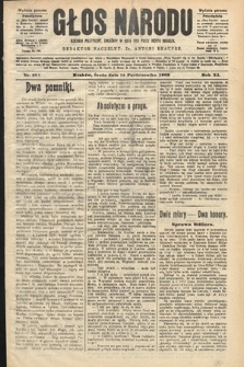 Głos Narodu : dziennik polityczny, założony w roku 1893 przez Józefa Rogosza (wydanie poranne). 1903, nr 281