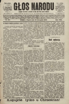 Głos Narodu : dziennik polityczny, założony w roku 1893 przez Józefa Rogosza (wydanie południowe). 1900, nr 274