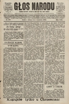 Głos Narodu : dziennik polityczny, założony w roku 1893 przez Józefa Rogosza (wydanie południowe). 1900, nr 275