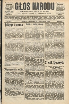 Głos Narodu : dziennik polityczny, założony w roku 1893 przez Józefa Rogosza (wydanie poranne). 1903, nr 283