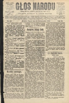 Głos Narodu : dziennik polityczny, założony w roku 1893 przez Józefa Rogosza (wydanie poranne). 1903, nr 297