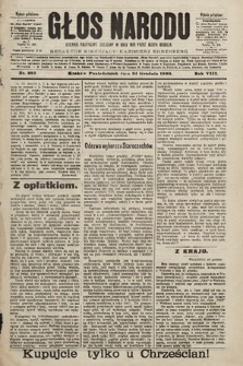 Głos Narodu : dziennik polityczny, założony w roku 1893 przez Józefa Rogosza (wydanie południowe). 1900, nr 293