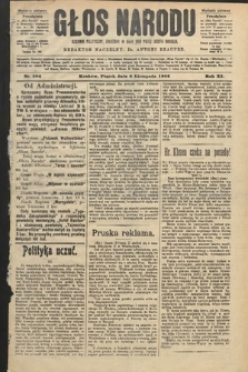Głos Narodu : dziennik polityczny, założony w roku 1893 przez Józefa Rogosza (wydanie poranne). 1903, nr 304