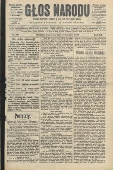 Głos Narodu : dziennik polityczny, założony w roku 1893 przez Józefa Rogosza (wydanie poranne). 1903, nr 331