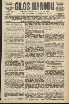 Głos Narodu : dziennik polityczny, założony w roku 1893 przez Józefa Rogosza (wydanie poranne). 1903, nr 335
