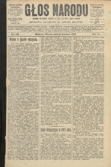 Głos Narodu : dziennik polityczny, założony w roku 1893 przez Józefa Rogosza (wydanie poranne). 1903, nr 343