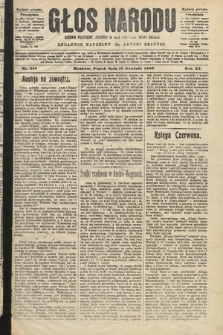 Głos Narodu : dziennik polityczny, założony w roku 1893 przez Józefa Rogosza (wydanie poranne). 1903, nr 346