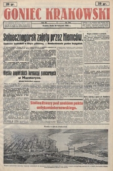 Goniec Krakowski. 1941, nr 278