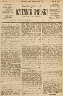 Dziennik Polski (wydanie popołudniowe). 1905, nr 179