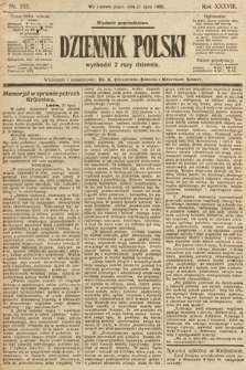 Dziennik Polski (wydanie popołudniowe). 1905, nr 332