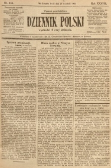 Dziennik Polski (wydanie popołudniowe). 1905, nr 434