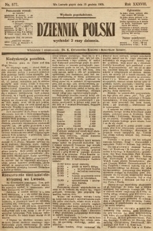 Dziennik Polski (wydanie popołudniowe). 1905, nr 577