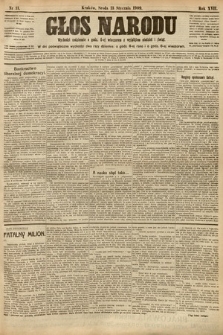 Głos Narodu. 1909, nr 13