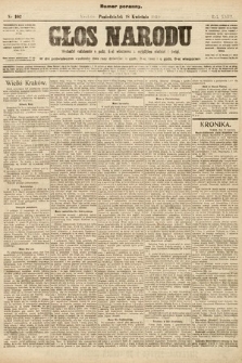 Głos Narodu (numer poranny). 1910, nr 102