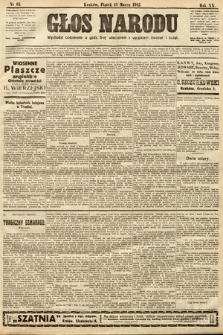 Głos Narodu. 1912, nr 61