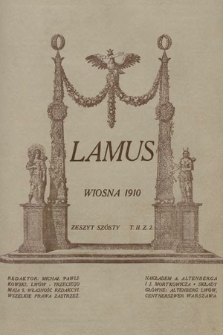 Lamus. 1910, z. 6 (T.2, z.2)