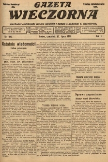 Gazeta Wieczorna. 1911, nr 196