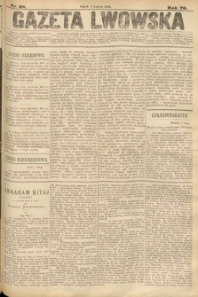 Gazeta Lwowska. 1886, nr 28