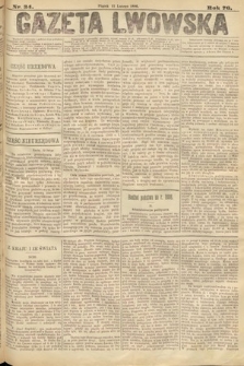 Gazeta Lwowska. 1886, nr 34