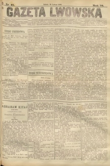 Gazeta Lwowska. 1886, nr 41