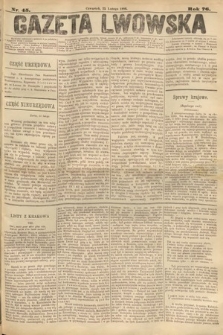 Gazeta Lwowska. 1886, nr 45