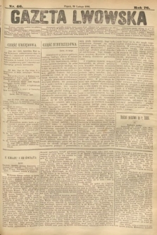 Gazeta Lwowska. 1886, nr 46