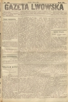 Gazeta Lwowska. 1886, nr 49
