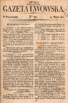 Gazeta Lwowska. 1820, nr 30
