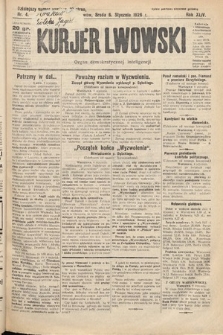 Kurjer Lwowski : organ demokratycznej inteligencji. 1926, nr 4