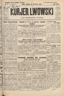 Kurjer Lwowski : organ demokratycznej inteligencji. 1926, nr 18