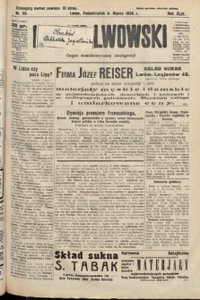 Kurjer Lwowski : organ demokratycznej inteligencji. 1926, nr 55