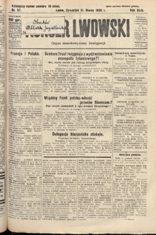 Kurjer Lwowski : organ demokratycznej inteligencji. 1926, nr 57