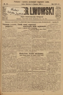 Kurjer Lwowski : organ demokratycznej inteligencji. 1926, nr 181